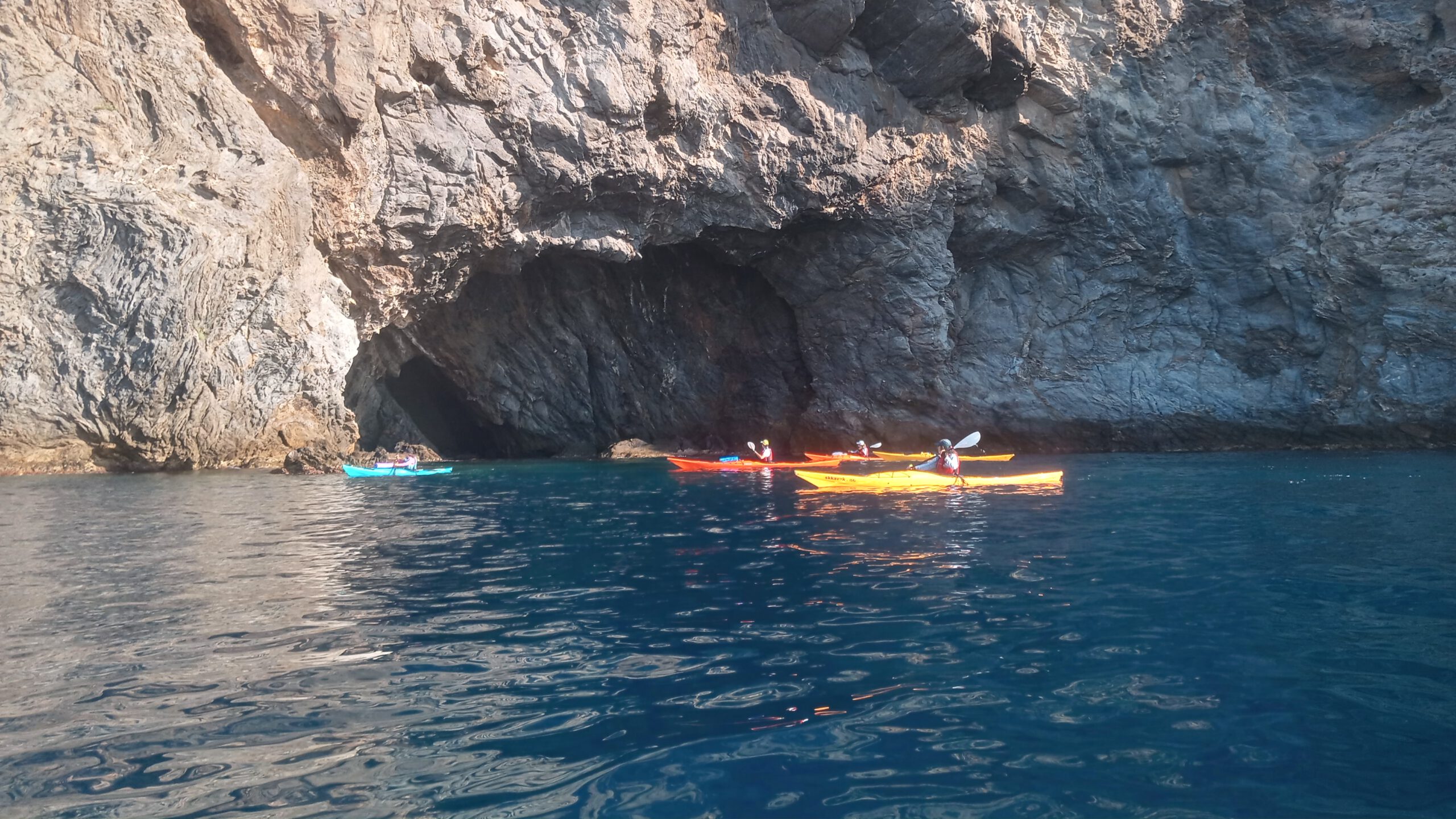 La costa brava en kayak
