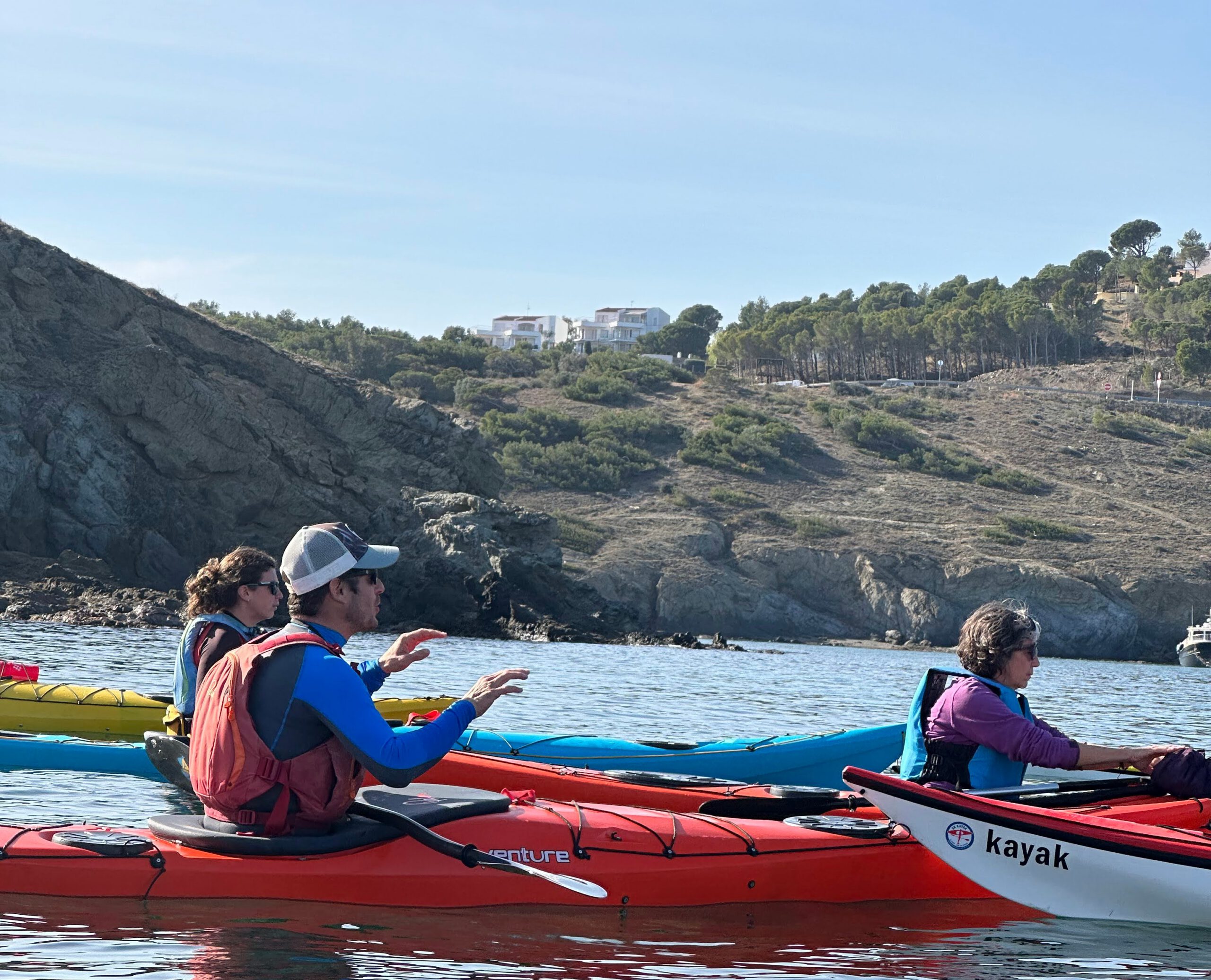 cursos de kayak de mar