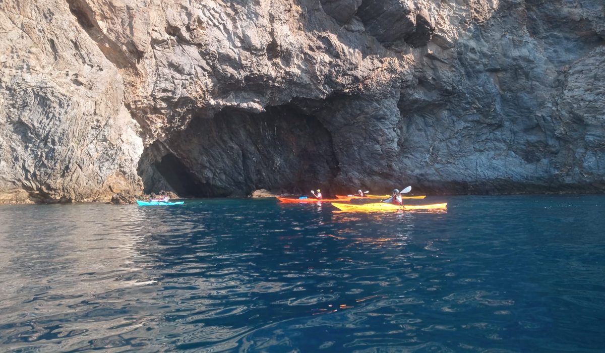 La costa brava en kayak
