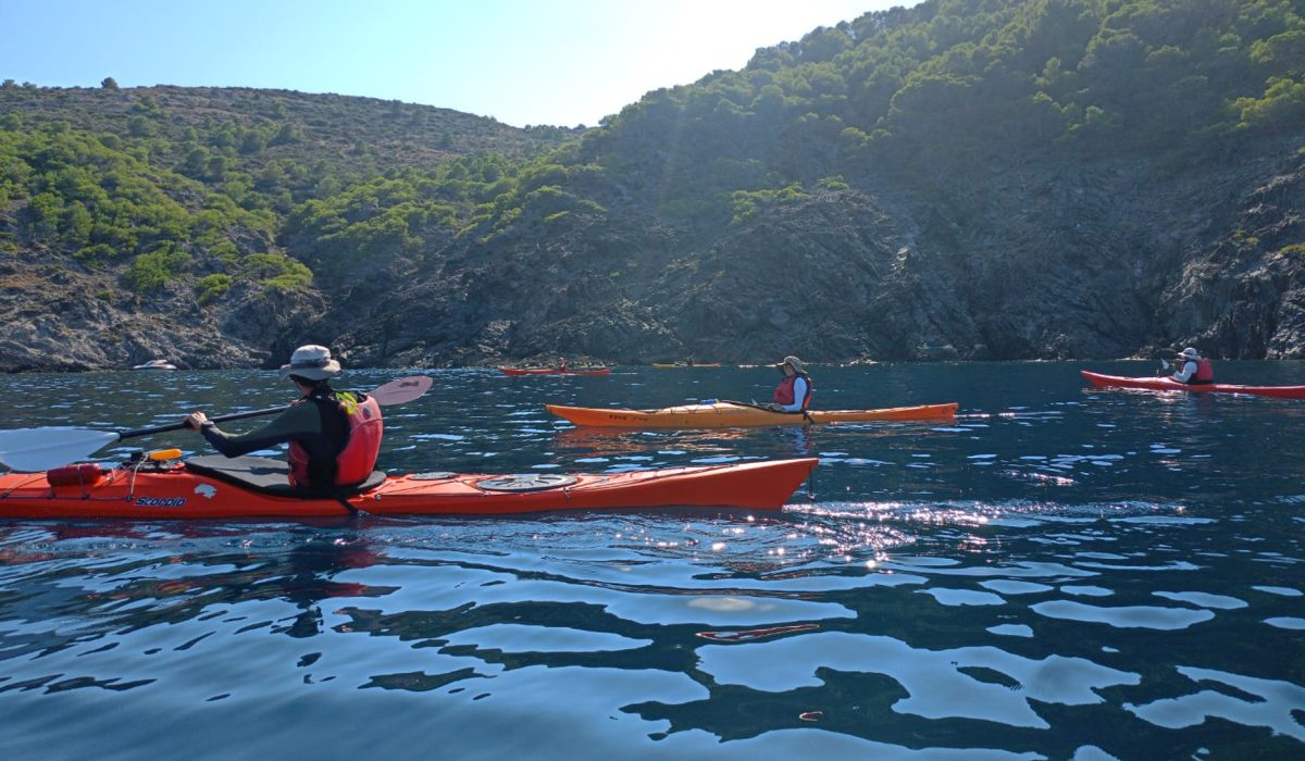 excursión en kayak al cap de creus