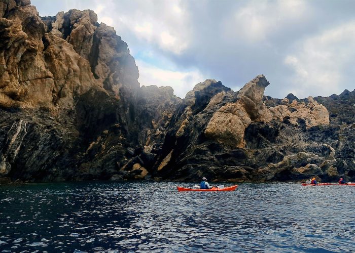 en kayak por cap de creus